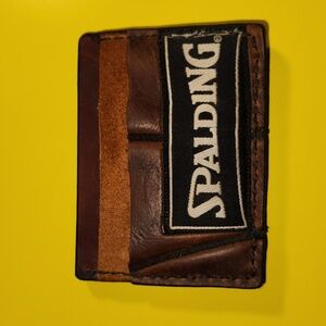Front Packet Wallet made from baseball ⚾️ glove